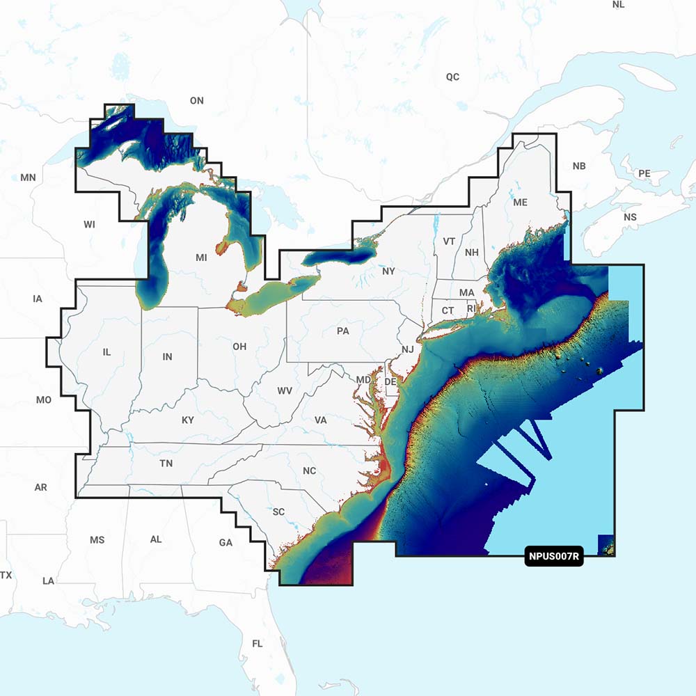 Navionics Platinum+ NPUS007R - U.S. East | SendIt Sailing