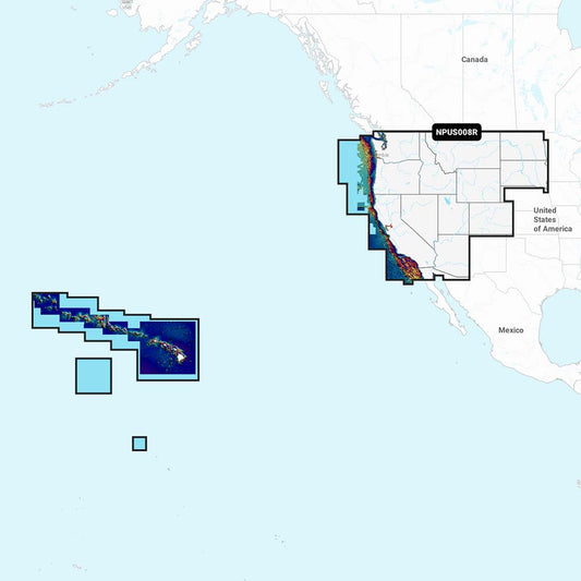 Navionics Platinum+ NPUS008R - U.S. West | SendIt Sailing