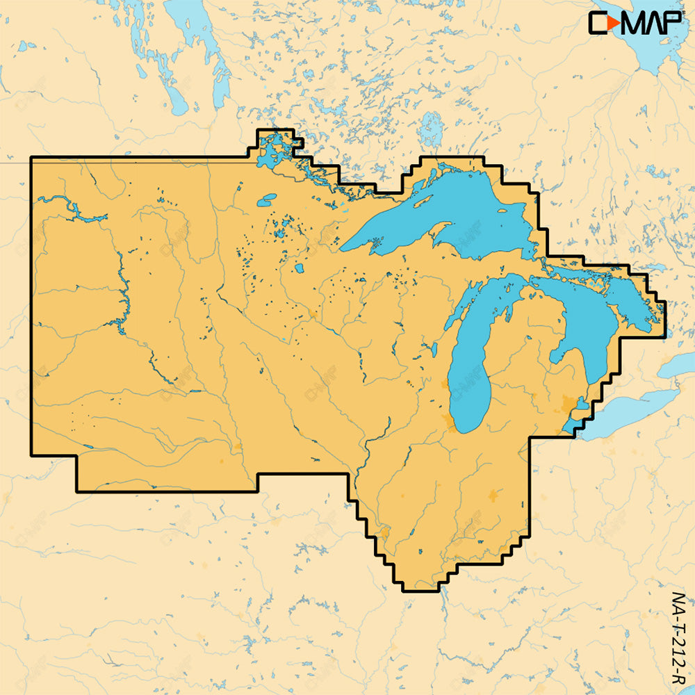 C-MAP REVEAL X - U.S. Lakes North Central | SendIt Sailing