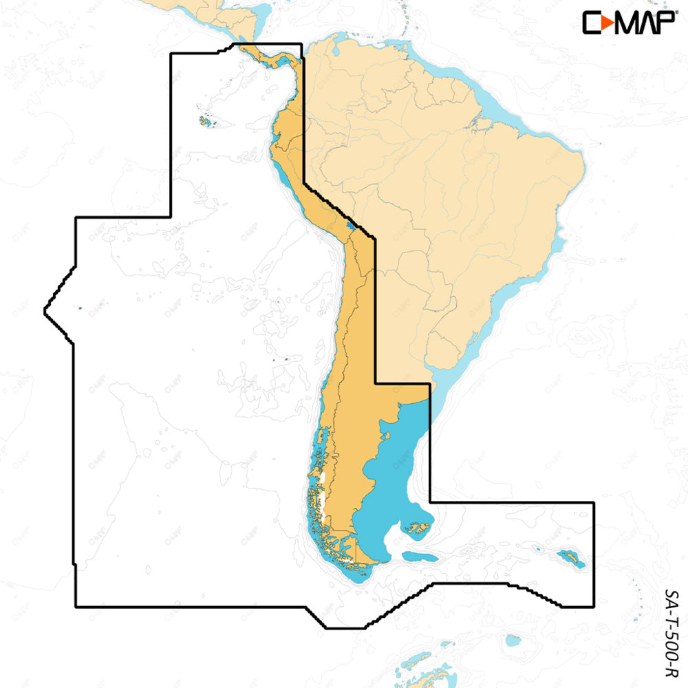 C-MAP REVEAL X - Costa Rica Chile and Falklands | SendIt Sailing