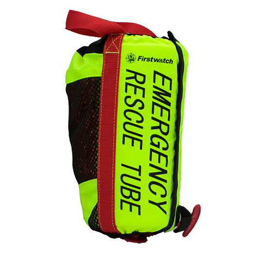 First Watch RBA-200 Throw Device and Rescue Tube with 75 Throw Rope | SendIt Sailing