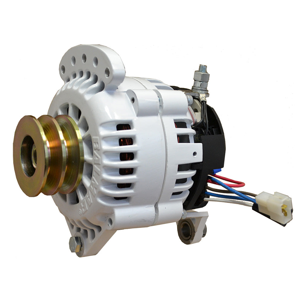 Balmar Alternator 150 AMP 12V 4in Dual Foot Saddle Dual Pulley with Isolated Ground | SendIt Sailing