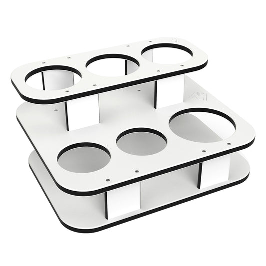Magma Square Double Stack Side Caddy Party Table | SendIt Sailing