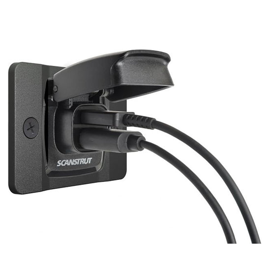 Scanstrut Flip Pro with Front Fit Bezel 12/24V Fast Charge Dual USB-A/C Socket | SendIt Sailing