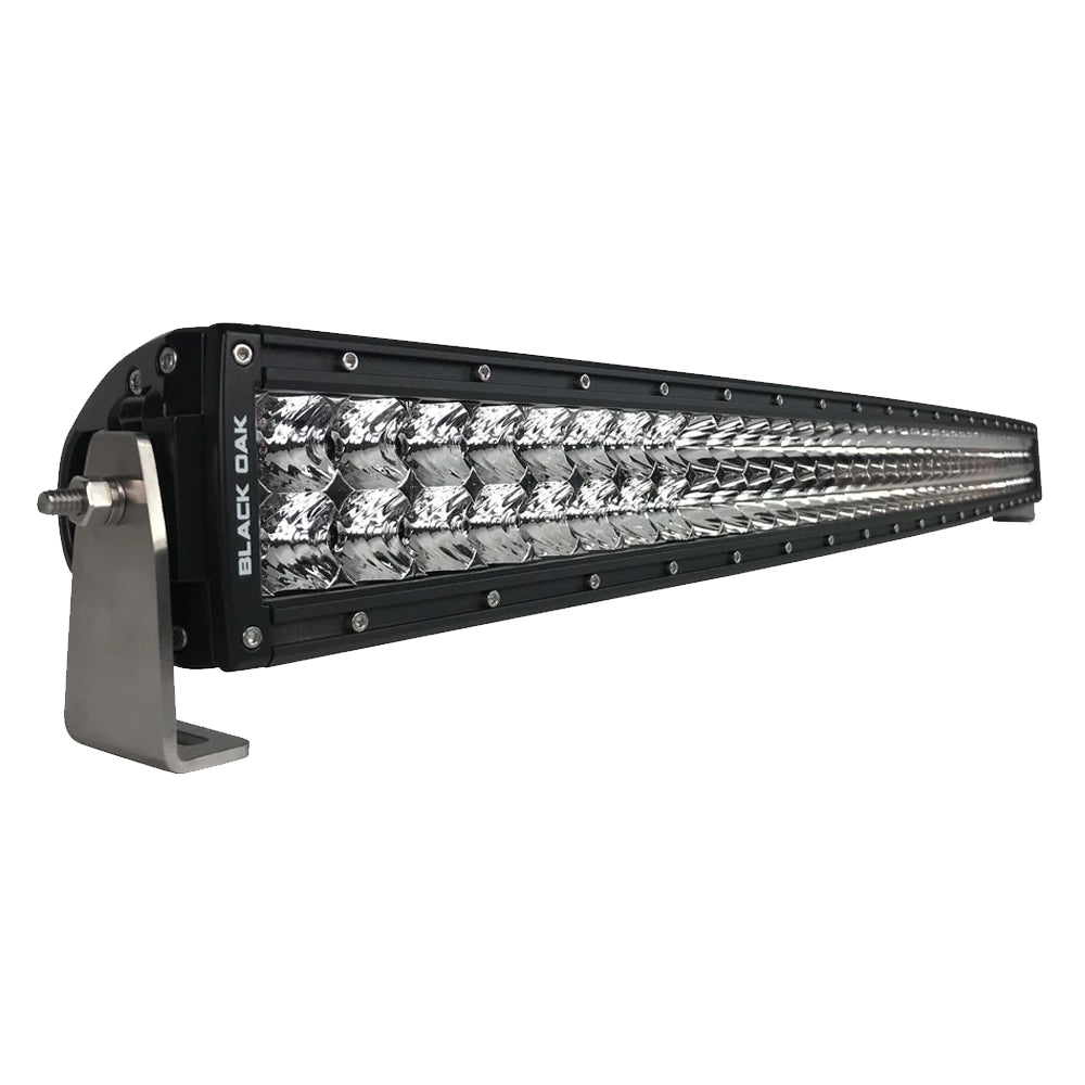 Black Oak Pro Series Curved Double Row Combo 40in Light Bar - Black | SendIt Sailing