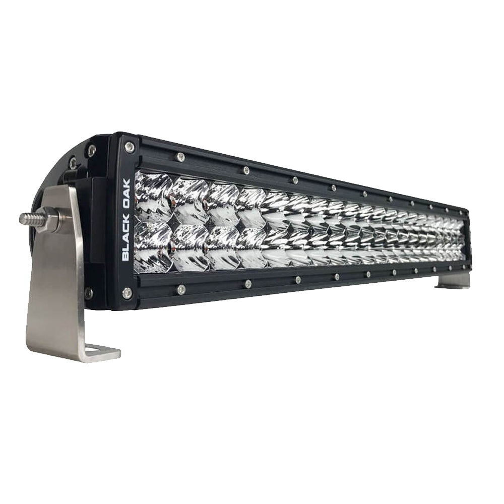 Black Oak Pro Series Double Row Combo 20in Light Bar - Black | SendIt Sailing
