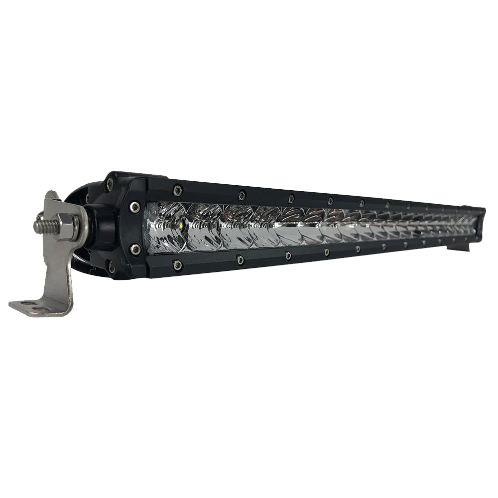 Black Oak Pro Series Single Row Combo 20in Light Bar - Black | SendIt Sailing