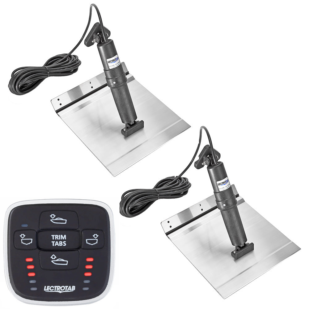 Lectrotab XKA Aluminum Alloy Trim Tab Kit with MLC-1 Control - 12 x 9 | SendIt Sailing
