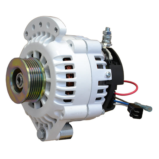 Balmar Alternator 100 AMP 12V 1-2in Single Foot Spindle Mount K6 Pulley with Isolated Ground | SendIt Sailing