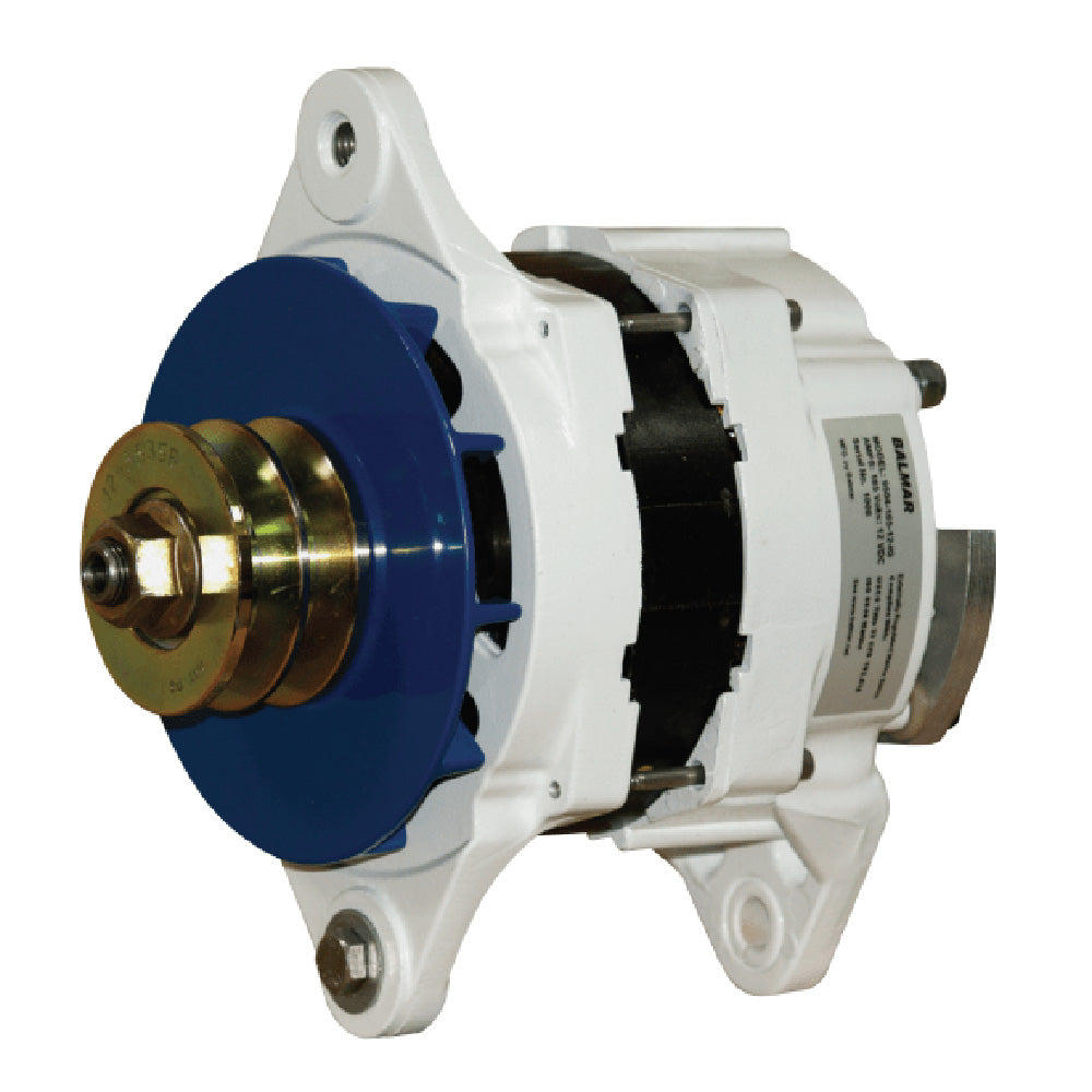 Balmar Alternator 210 AMP 12V 4in Dual Foot Saddle Dual Vee Pulley with Isolated Ground | SendIt Sailing