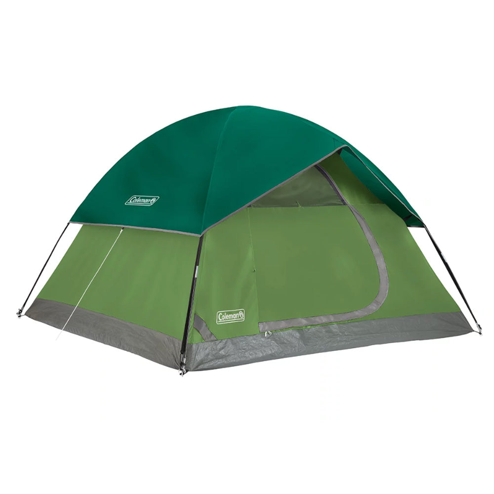 Coleman Sundome 4-Person Camping Tent - Spruce Green | SendIt Sailing