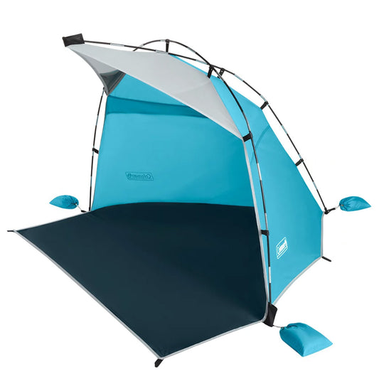 Coleman Skyshade Small Compact Beach Shade - Caribbean Sea | SendIt Sailing