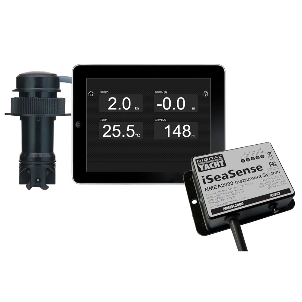 Digital Yacht iSeaSense Wireless Speed Depth Temp Pack | SendIt Sailing
