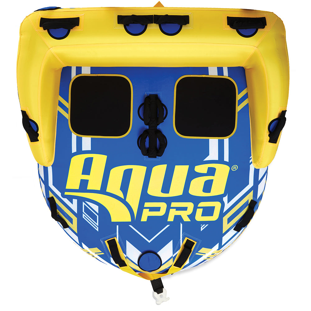 Aqua Leisure Aqua Pro 65in Two-Rider Towable with Backrest | SendIt Sailing