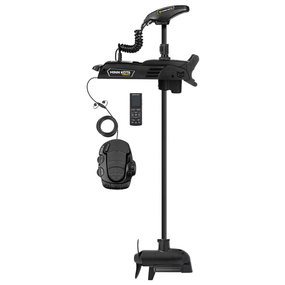 Minn Kota Terrova QUEST 90/115 Trolling Motor with Wireless Remote - MEGA Down/Side Imaging - 24/36V - 90/115LBS - 60in | SendIt Sailing