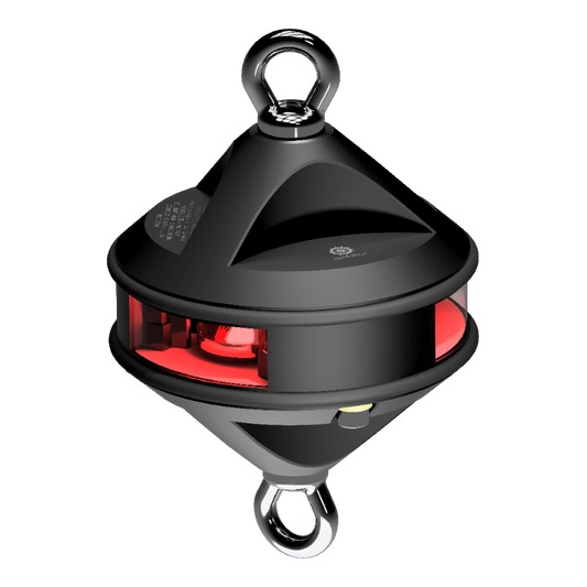 Lopolight 3nm 360 Degree Red Hoist Black H1 | SendIt Sailing