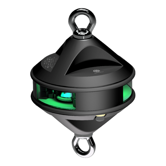 Lopolight 3nm 360 Degree Green Hoist Black H1 | SendIt Sailing