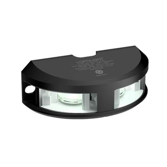 Lopolight 2nm 180 Degree White Black 20m Cable | SendIt Sailing