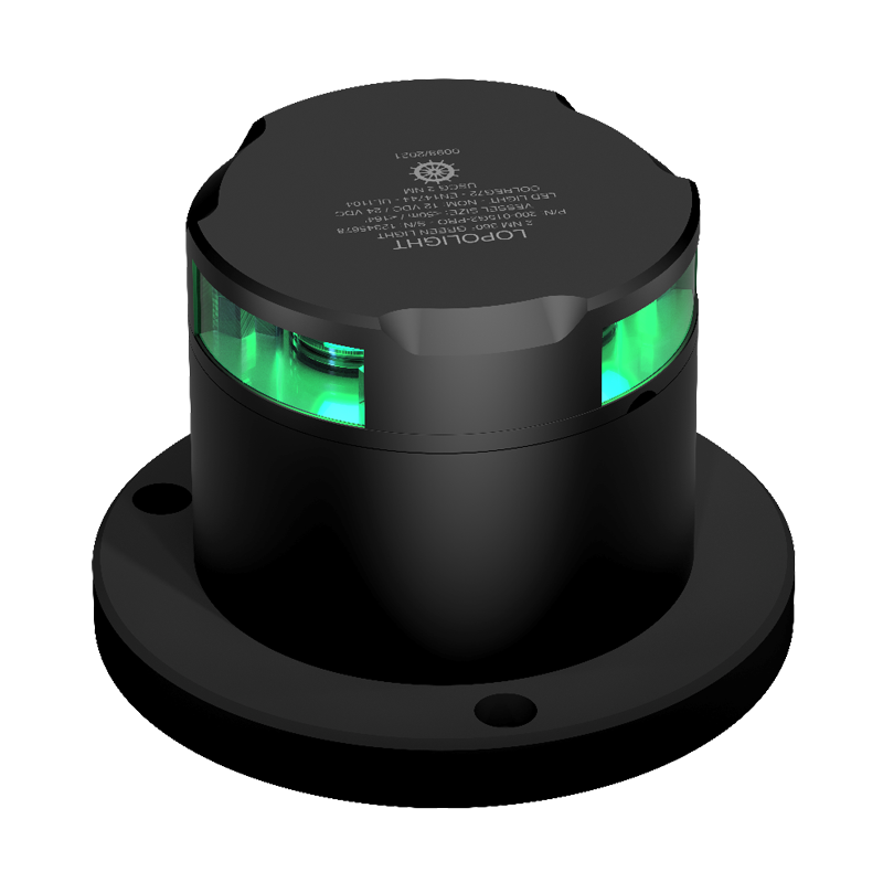 Lopolight 3nm 360 Degree Green Black PRO | SendIt Sailing