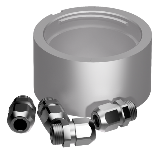 Lopolight Aluminium Mounting Base 4Cd (K-Lock) | SendIt Sailing