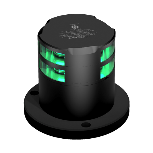 Lopolight 3nm 360 Degree Green Double Black | SendIt Sailing