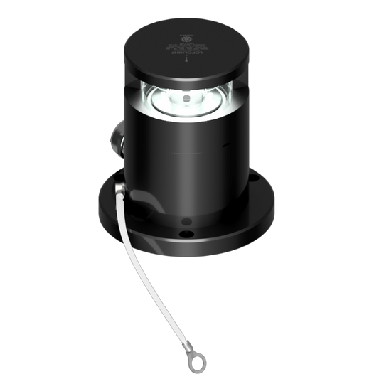 Lopolight 5nm Masthead Black Horizontal Mount Dimmable De-Ice | SendIt Sailing