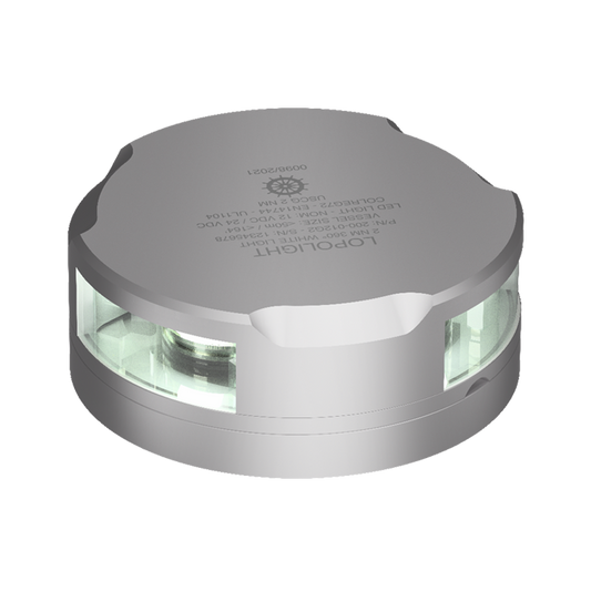 Lopolight 2nm 360 Degree White Silver UL | SendIt Sailing