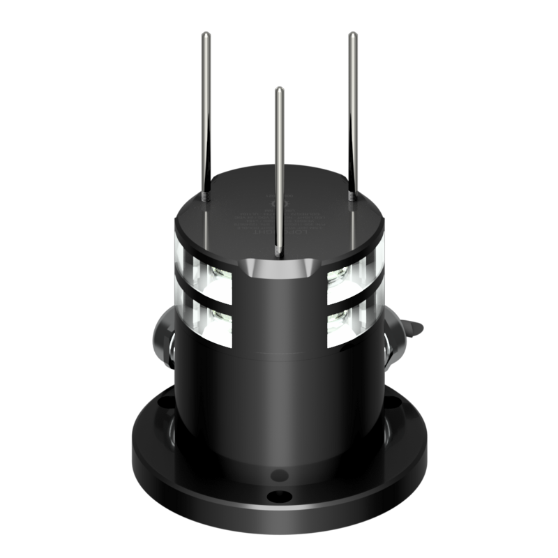 Lopolight 3nm 360 DegreeWhite Double Black Gull Spike. | SendIt Sailing