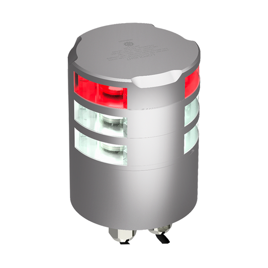 Lopolight 3nm 360 Degree Red+Double 360 DegreeWhite Silver | SendIt Sailing