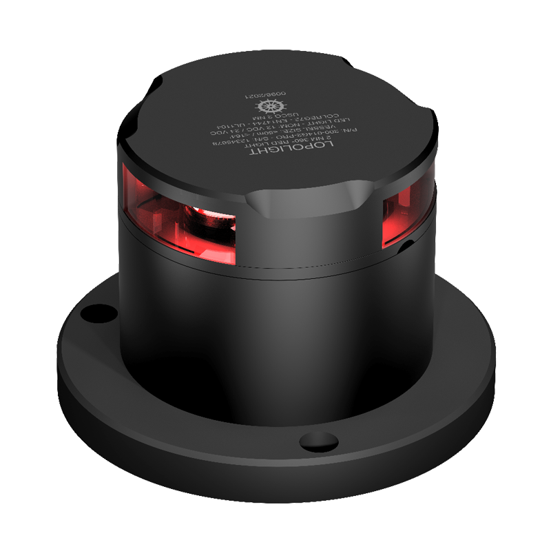 Lopolight 3nm 360 Degree Red Black | SendIt Sailing
