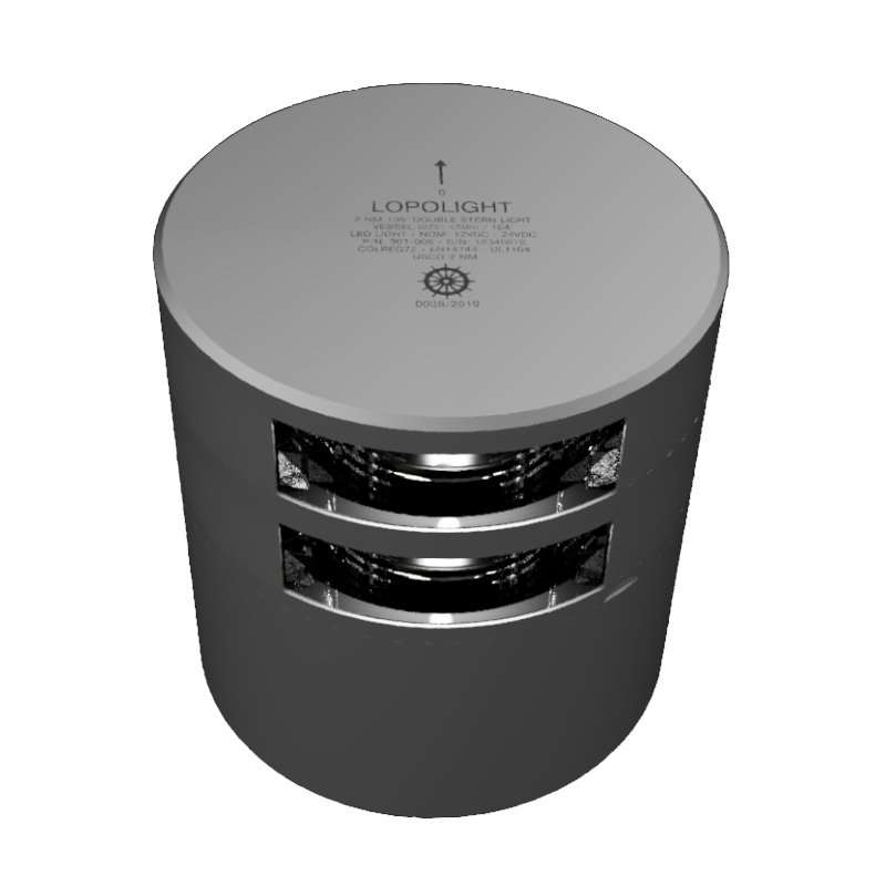 Lopolight 3nm Double Stern Silver | SendIt Sailing