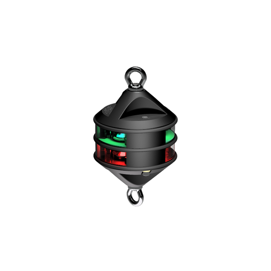Lopolight 3nm 360 Degree Red/Green Hoist Black H2 | SendIt Sailing