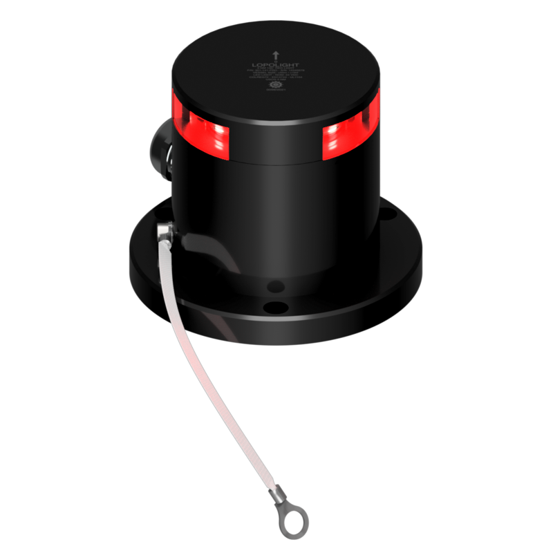Lopolight 3nm 154 Degree Red Dimmable Ice-Class Black | SendIt Sailing
