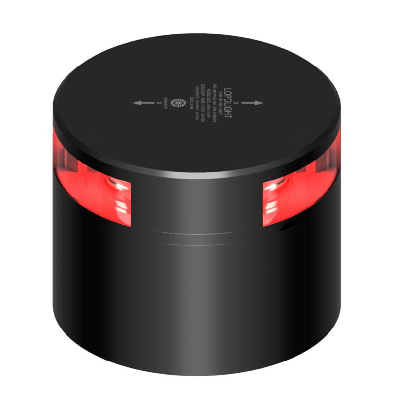 Lopolight 3nm 360 Degree Red Black | SendIt Sailing
