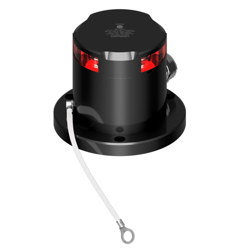 Lopolight 3nm 360 Degree Red Dimmable Black RPM | SendIt Sailing