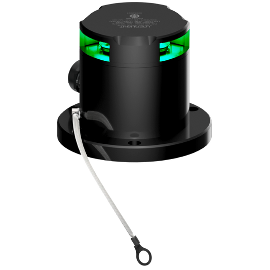 Lopolight 3nm 360 Degree Green Dimmable Black | SendIt Sailing