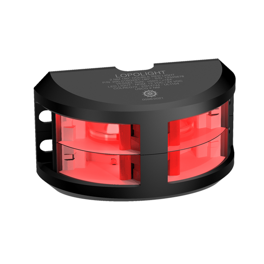 Lopolight 3nm 180 Degree Red Double Black 6m Cable | SendIt Sailing