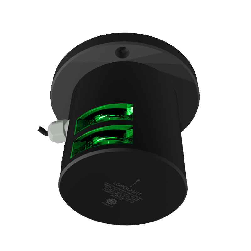 Lopolight 2nm Starboard Double Black Upside/Down | SendIt Sailing