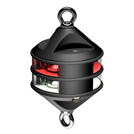 Lopolight 3nm 360 Degree White/Red Hoist Black H2 | SendIt Sailing