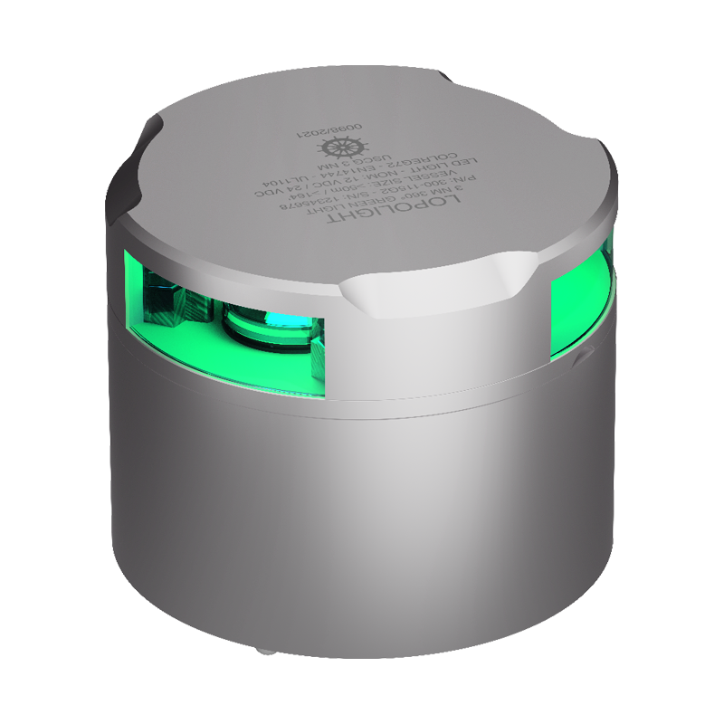 Lopolight 3nm 360 Degree Green Silver | SendIt Sailing