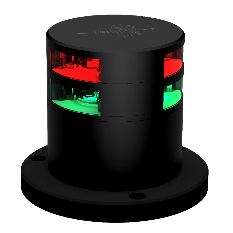 Lopolight 3nm 180 Degree Green And Red Light Black | SendIt Sailing