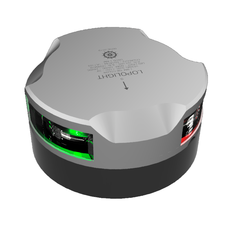 Lopolight 1nm Tri-Color Silver | SendIt Sailing