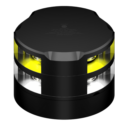Lopolight 2nm 360 Degree White +2nm 360 Degree Amber Strobe Horizontal Mount | SendIt Sailing