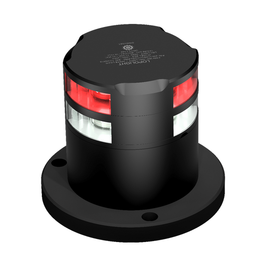 Lopolight 2nm 360 Degree Red +2nm 360 Degree White Black PRO | SendIt Sailing