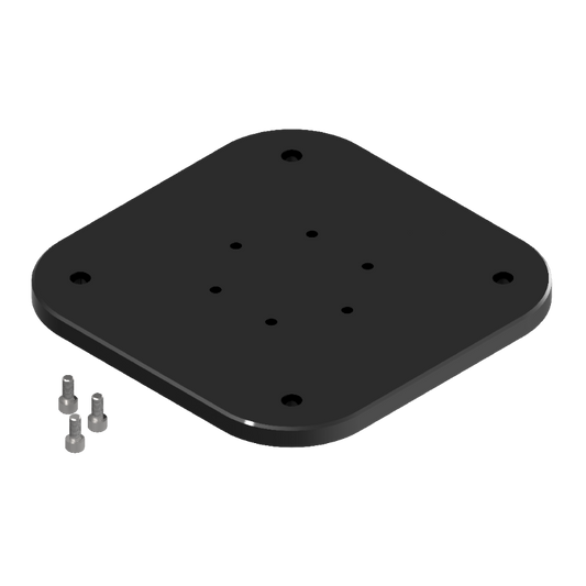 Lopolight Baseplate Aqua Signal 70 HDPE Black | SendIt Sailing