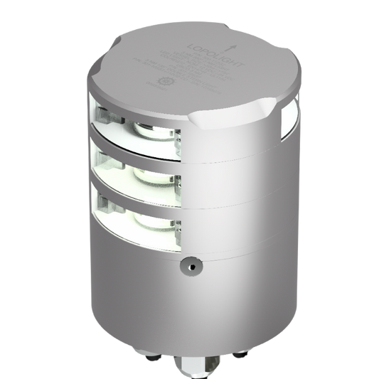 Lopolight 3nm Double Stern + Single Anchor Silver Cable Down | SendIt Sailing