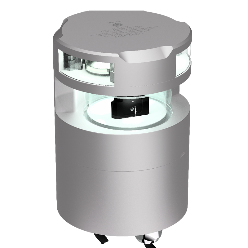 Lopolight 5nm Masthead+2nm 360 Degree White Horizontal Cscd Mount | SendIt Sailing