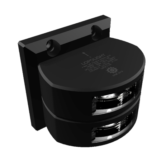 Lopolight 3nm Double Stern Light Black Dimmable | SendIt Sailing