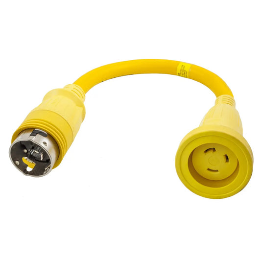 Hubbell HBL61CM71 Adapter 30A Female To 50A 250V Male | SendIt Sailing