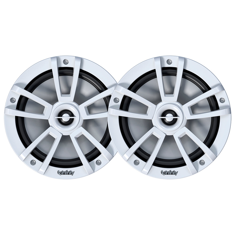 Infinity INF822MLW 8in RGB Coaxial White Speakers | SendIt Sailing